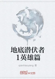 《地底潜伏者1英雄篇》小说封面