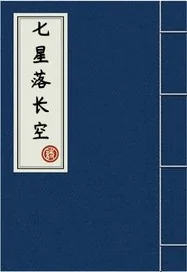 《七星落长空》小说封面