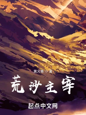 《荒沙主宰》小说封面
