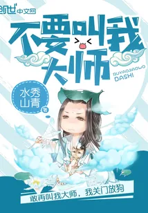 《不要叫我大师》小说封面
