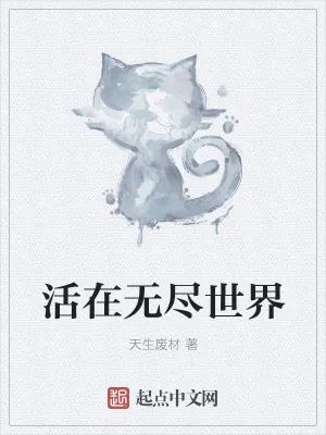 《活在无尽世界》小说封面