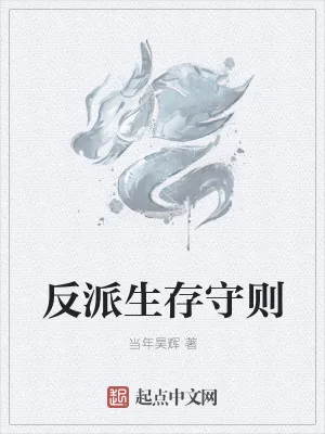 《反派生存守则》小说封面