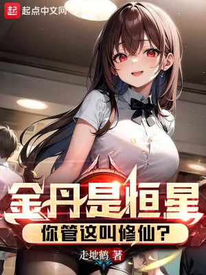 《金丹是恒星，你管这叫修仙？》小说封面