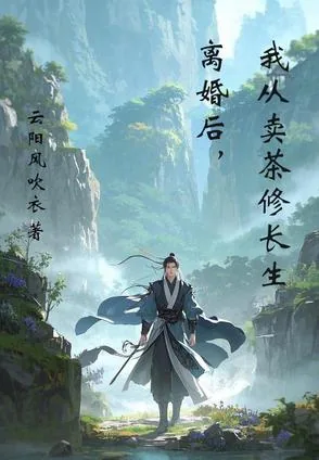 《离婚后，我从卖茶修长生》小说封面