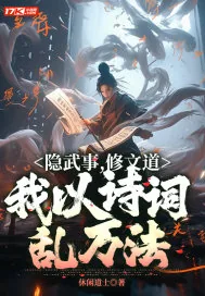 《隐武事，修文道，我以诗词乱万法》小说封面