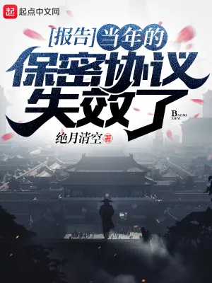 《报告，当年的保密协议失效了》小说封面