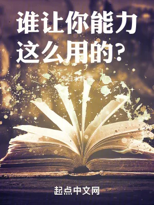 《谁让你能力这么用的？》小说封面