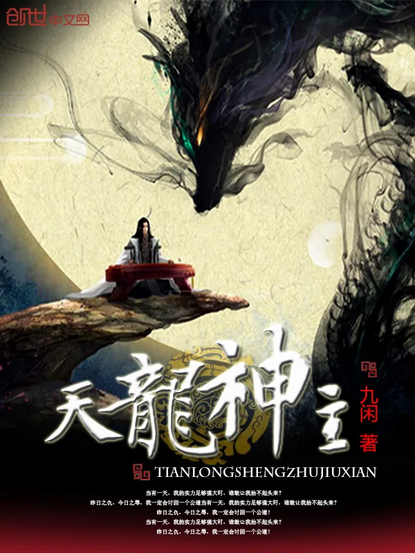 《天龙神主》小说封面