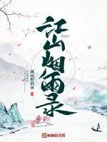 《江山烟雨录》小说封面