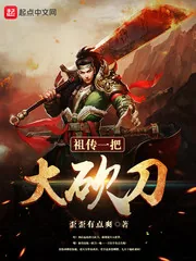 《祖传一把大砍刀》小说封面