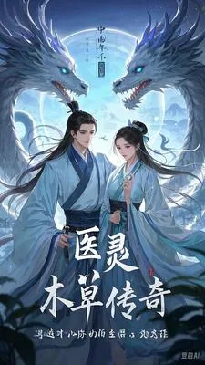 《医灵本草传奇跨越千年的中医》小说封面