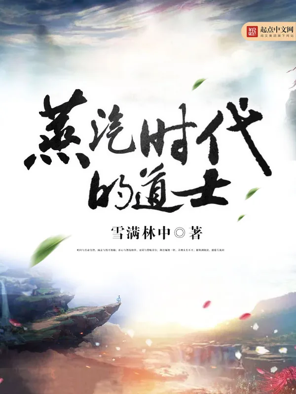 《蒸汽时代的道士》小说封面