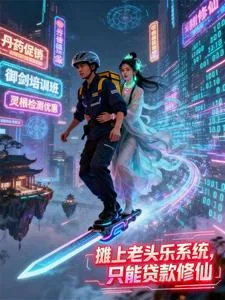 《摊上老头乐系统，只能贷款修仙》小说封面