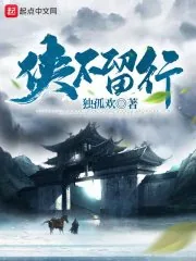 《侠不留行》小说封面