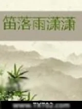 《笛落雨潇潇》小说封面