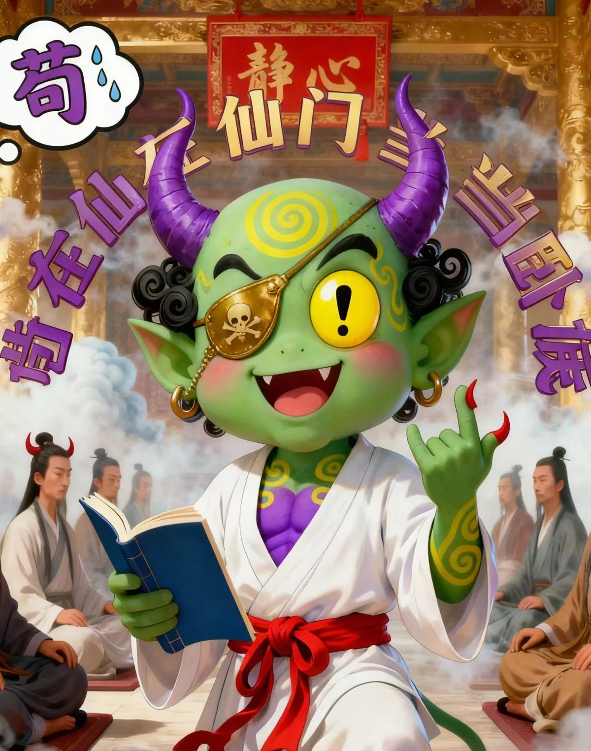 《苟在仙门当卧底》小说封面