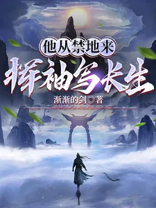 《他从禁地来，挥袖写长生》小说封面