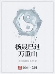 《杨晟已过万重山》小说封面