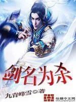 《剑名为杀》小说封面