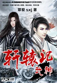 《武神轩辕记》小说封面
