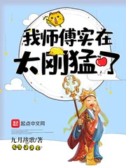 《我师傅实在太刚猛了》小说封面