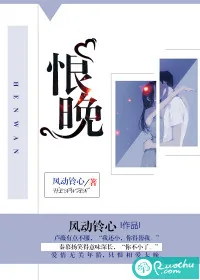 《恨晚》小说封面