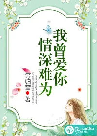 《我曾爱你情深难为》小说封面