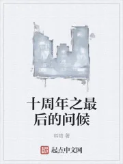 《十周年之最后的问候》小说封面