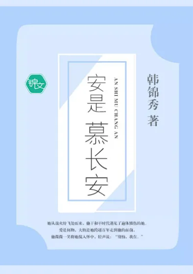 《安是慕长安》小说封面