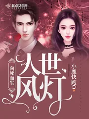 《人世风灯，向死而生》小说封面