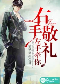 《右手敬礼，左手牵你》小说封面