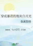《穿成暴君的炮灰白月光》小说封面