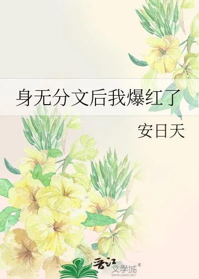 《身无分文后我爆红了》小说封面