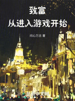 《致富从进入游戏开始》小说封面