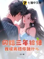 《闪婚三年被绿，我提离婚你跪什么》小说封面