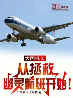 《大国机长，从拯救幽灵航班开始！》小说封面