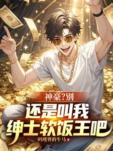 《神豪？别，还是叫我绅士软饭王吧》小说封面