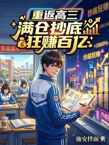 《重返高三，满仓抄底狂赚百亿》小说封面