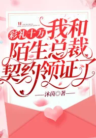 《彩礼十万，我和陌生总裁契约领证了》小说封面