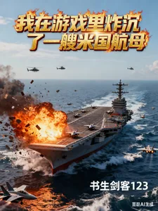 《我在游戏里炸沉了一艘米国航母》小说封面