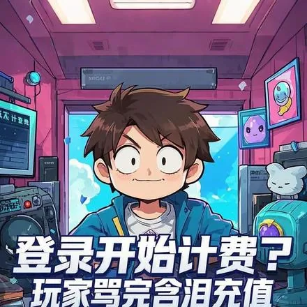 《登录开始计费？玩家骂完含泪充值》小说封面