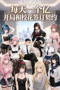 《每天一个亿，开局和校花签订契约》小说封面