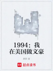《1994：我在美国做文豪》小说封面
