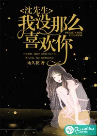 《沈先生，我没那么喜欢你》小说封面