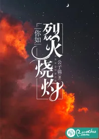 《你如烈火烧灼》小说封面
