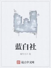 《蓝白社》小说封面