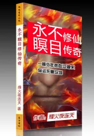 《永不瞑目修仙传奇》小说封面