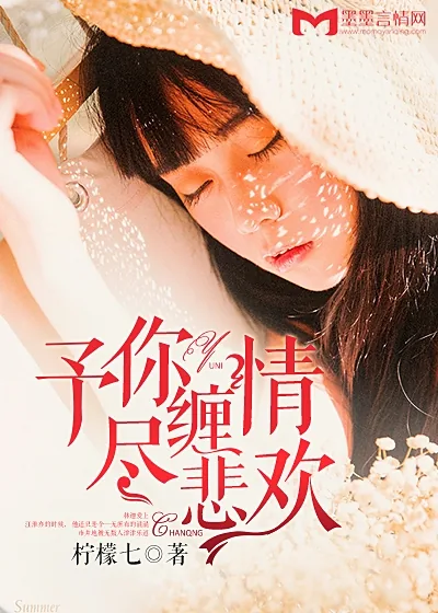 《予你缠情尽悲欢》小说封面