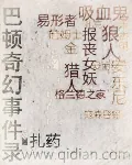 《巴顿奇幻事件录》小说封面