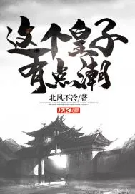 《这个皇子有点潮》小说封面